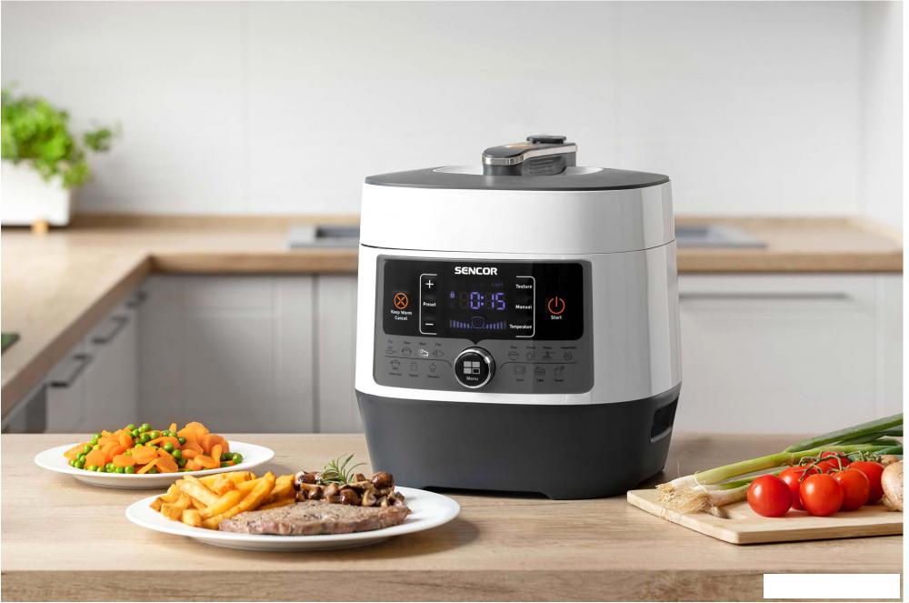 Мультиварка-скороварка Sencor SPR 3600WH