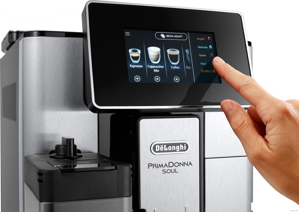 Кофемашина DeLonghi PrimaDonna Soul ECAM 610.74.MB