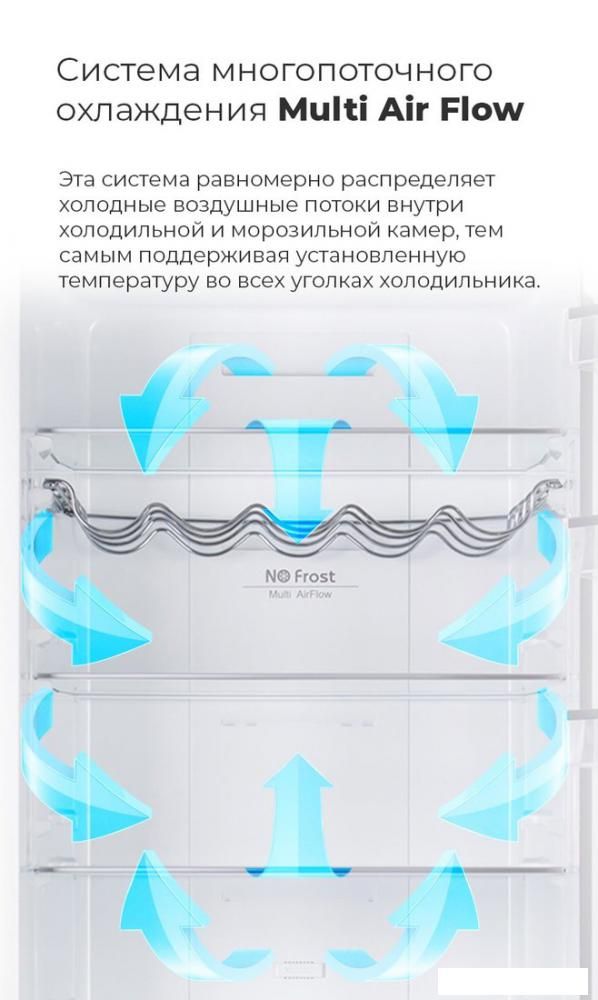 Холодильник MAUNFELD MFF200NFBG