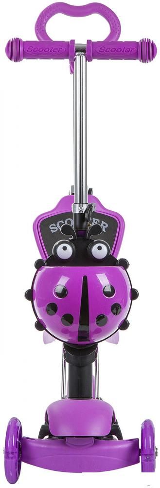 Трехколесный самокат Novatrack Saddle Pro 2019 120SB.DISCOKIDS.VL9 (фиолетовый)