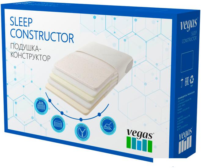 Ортопедическая подушка Vegas Sleep Constructor 2.0 42x60