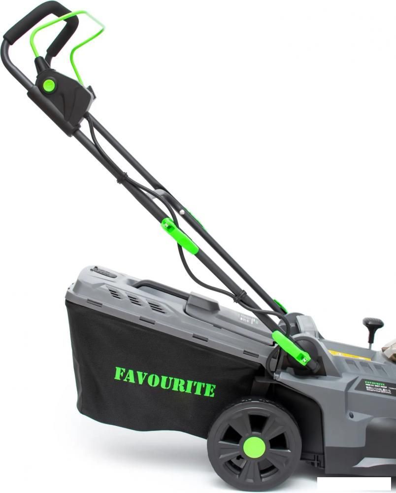 Газонокосилка Favourite OBS 21 WET PROF ( с 2-мя АКБ 4 Ач)