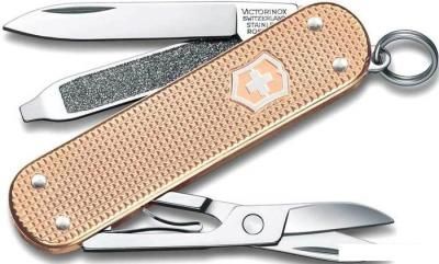Нож-брелок Victorinox Classic Fresh Peach 0.6221.202G (персиковый)