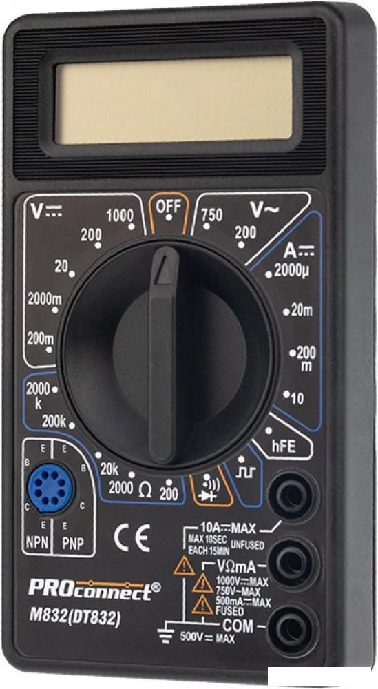 Мультиметр PROconnect M832 (DT832)