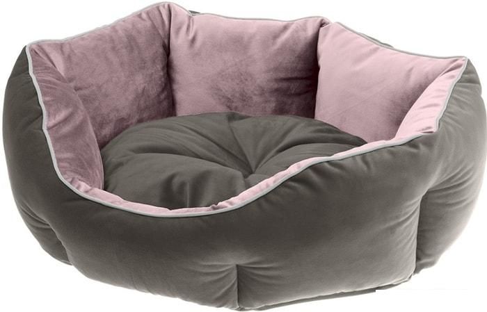 Лежак Ferplast Queen 60 (розовый/серый)
