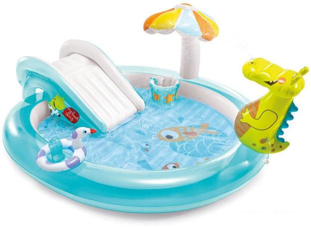 Игровой центр  Intex Малыш Аллигатор 57165 (201x170)