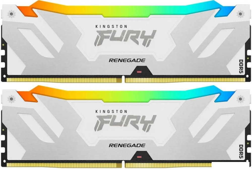Оперативная память Kingston FURY Renegade RGB 2x16ГБ DDR5 6400 МГц KF564C32RWAK2-32
