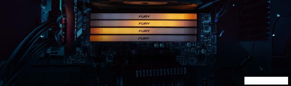 Оперативная память Kingston FURY Renegade RGB 32ГБ DDR4 3200МГц KF432C16RB2A/32