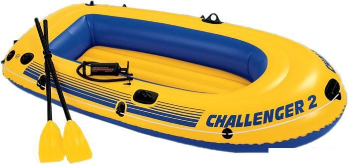 Гребная лодка Intex Challenger 2 Set (Intex-68367)