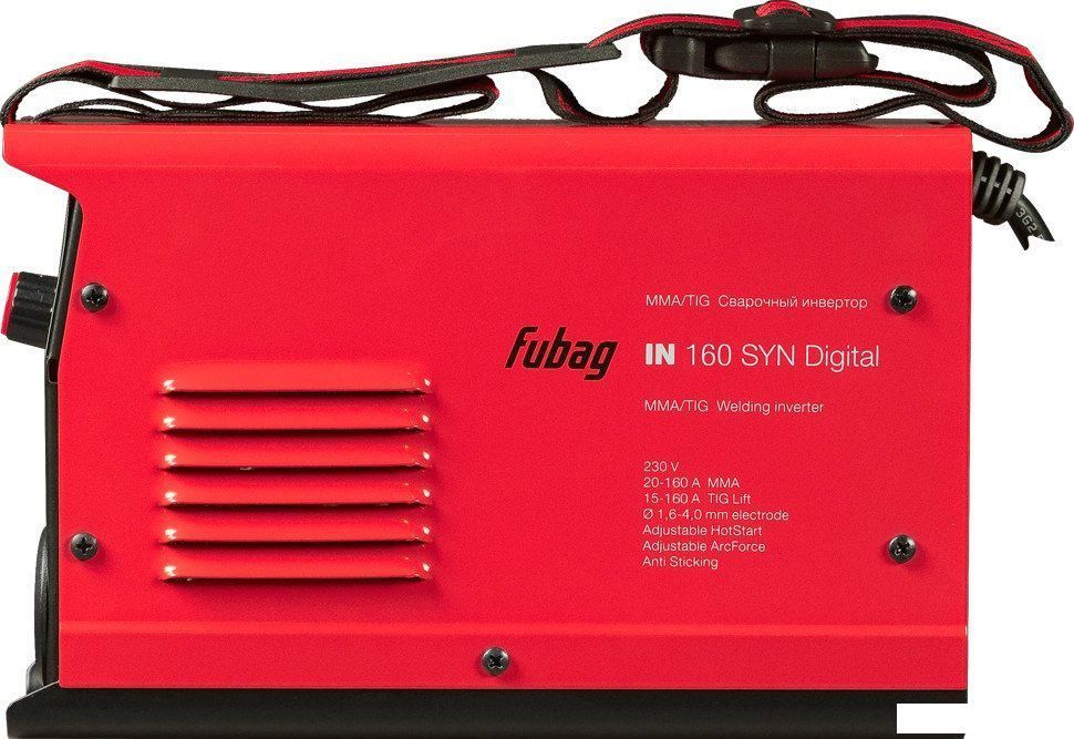 Сварочный инвертор Fubag IN 160 SYN Digital 41392