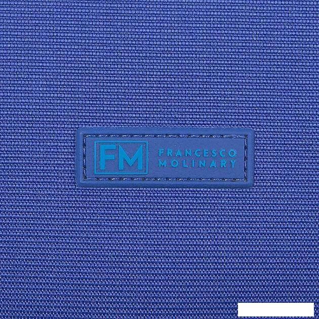 Чемодан-спиннер Francesco Molinary 111-22039W/3-24NAV (синий)