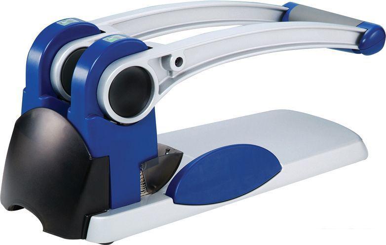 Дырокол KW-trio 9550 (синий/серебристый)