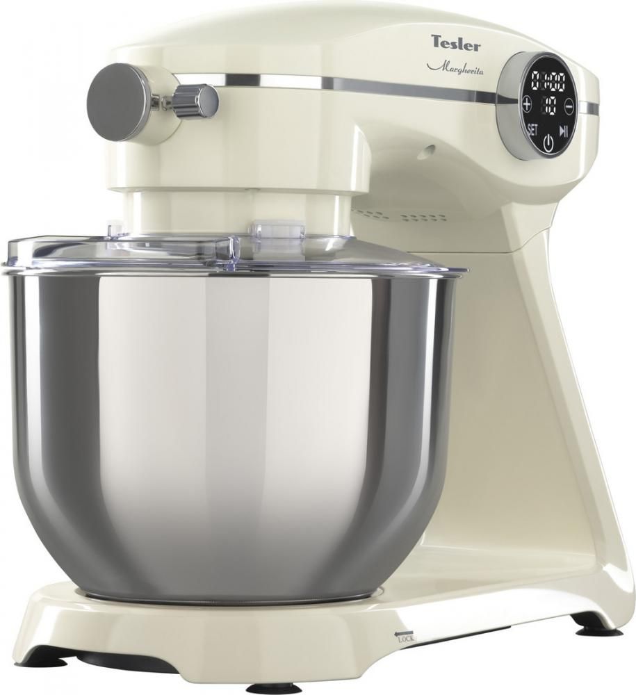 Планетарный миксер Tesler KM-1860 (бежевый)
