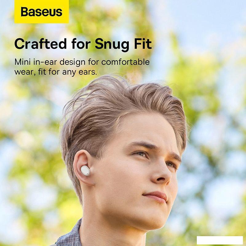 Наушники Baseus Bowie EZ10 (белый)