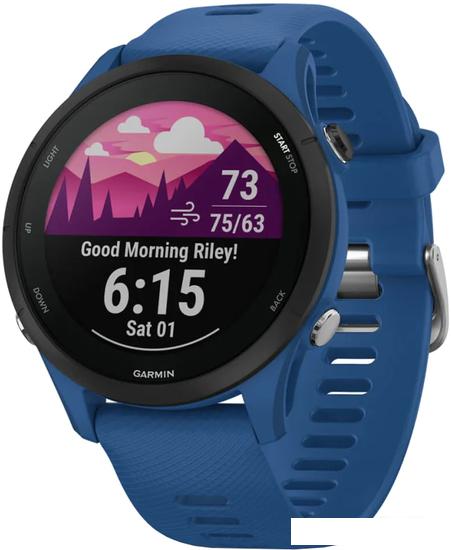 Умные часы Garmin Forerunner 255 (темно-синий/черный)