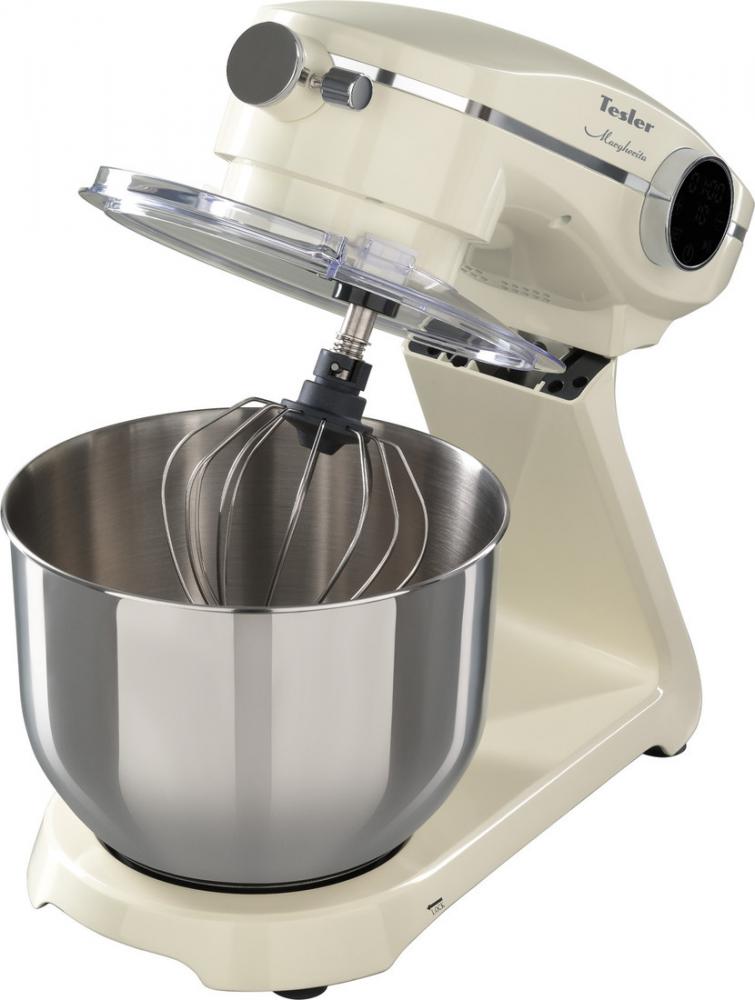 Планетарный миксер Tesler KM-1860 (бежевый)