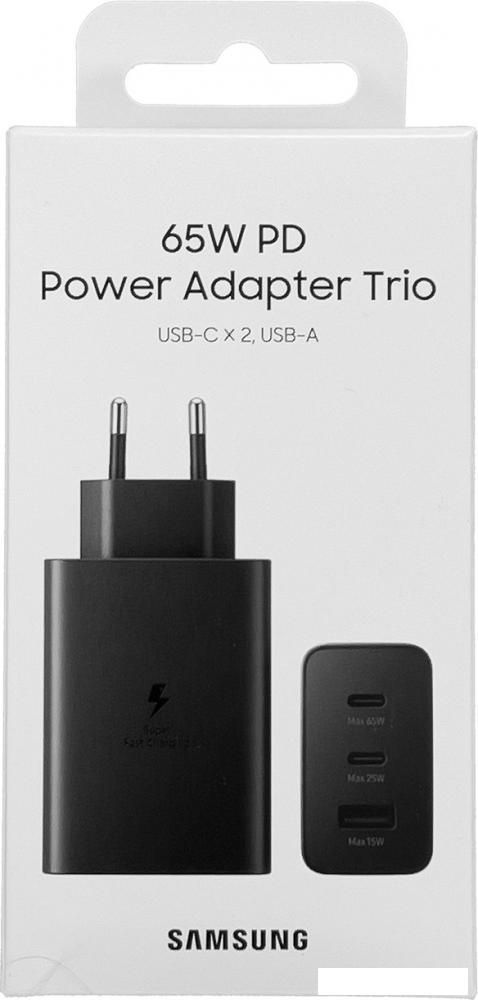 Сетевое зарядное Samsung EP-T6530NBEGEU