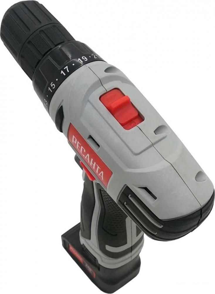 Дрель-шуруповерт Ресанта ДА-24-2ЛК (с 2-мя АКБ, кейс)