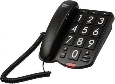 Телефонный аппарат Ritmix RT-520 (черный)