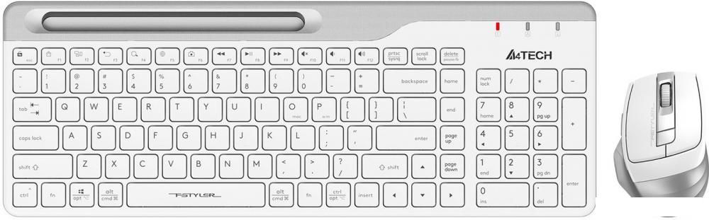Офисный набор A4Tech Fstyler FB2535C (белый)