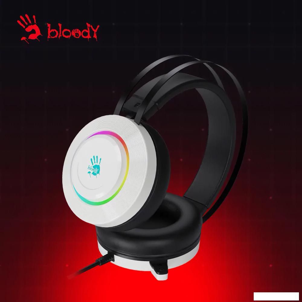 Наушники A4Tech Bloody G521 (белый)