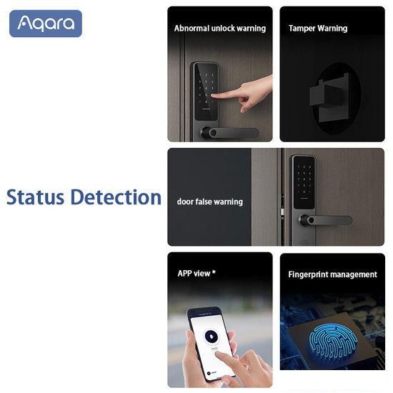 Дверной замок Aqara Door Lock A100 Zigbee ZNMS02ES