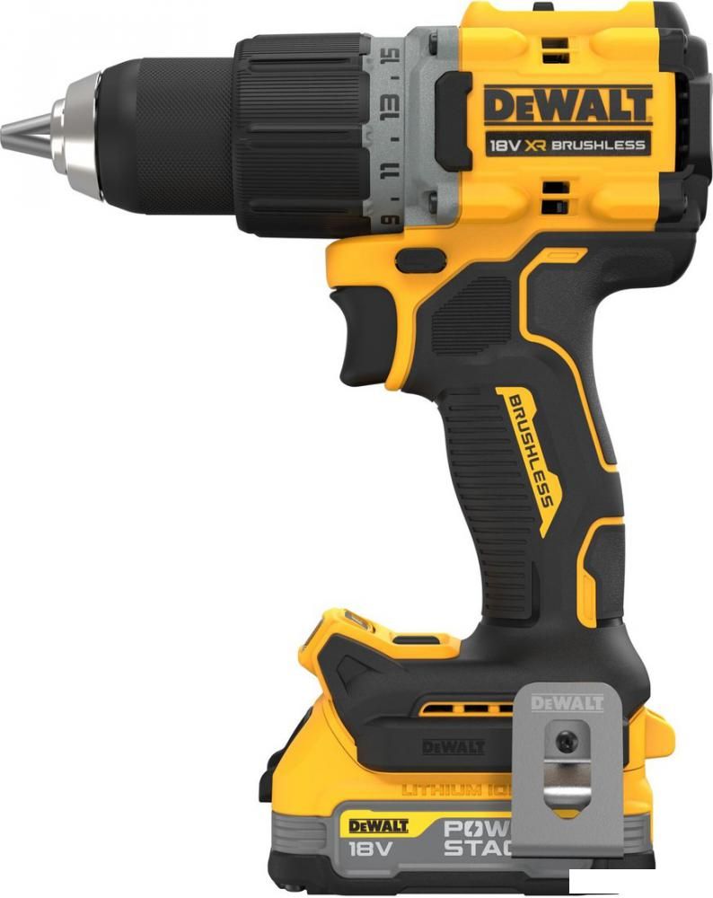Дрель-шуруповерт DeWalt DCD800E1T (с 1-им АКБ 1.7 Ач, кейс)