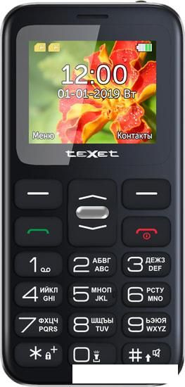 Мобильные телефоны TeXet TM-B209 (черный)